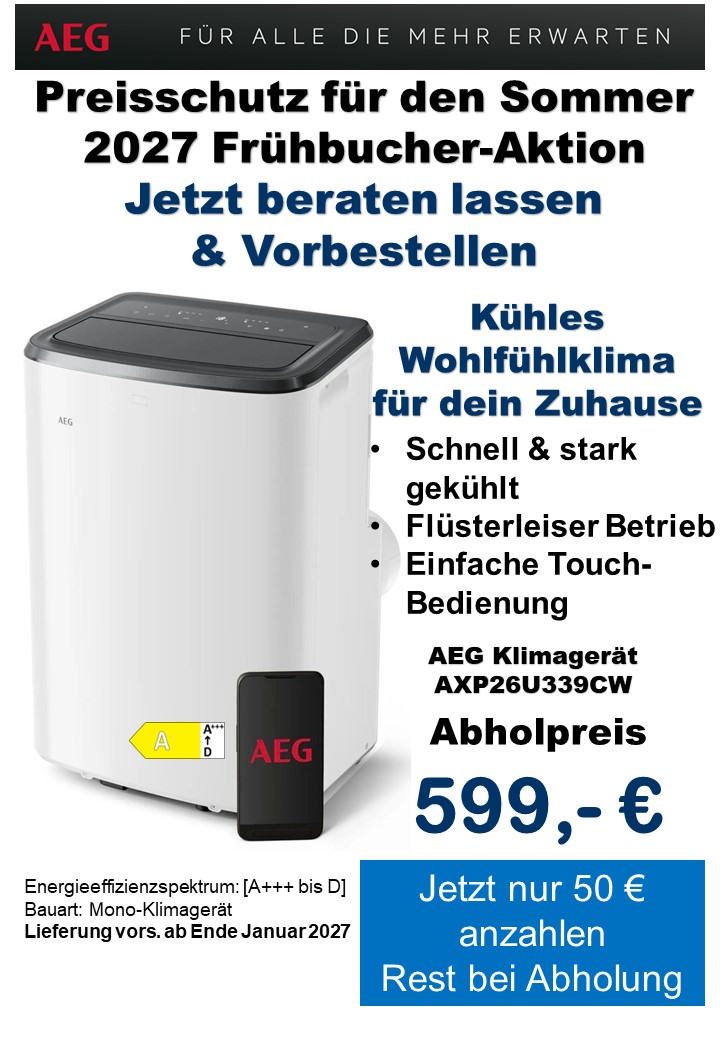 Werbung Klimagerät 